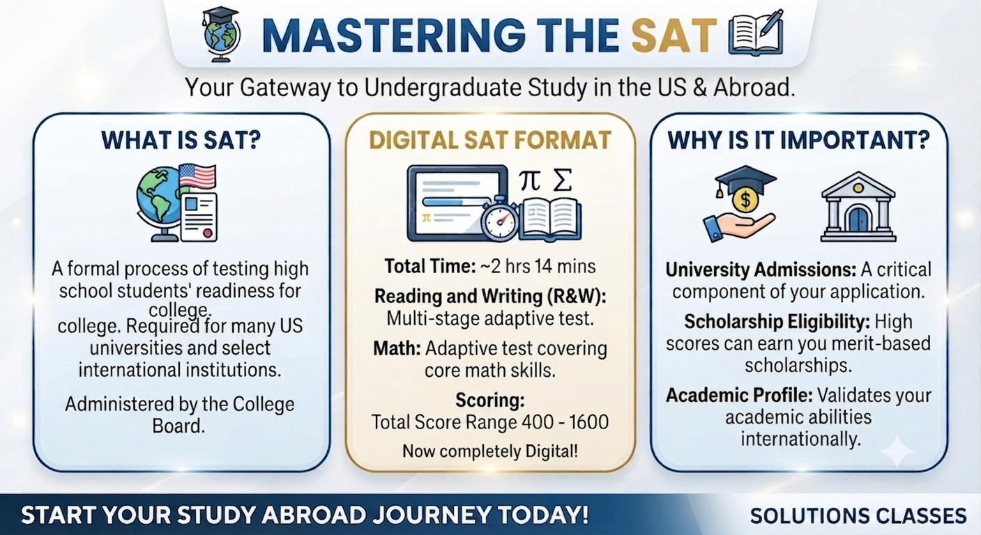Digital SAT Program - Solution Classes Indore